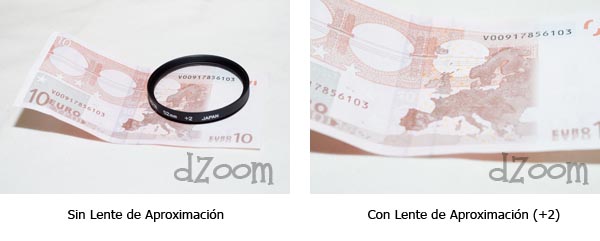 Lente de Aproximaci�n: Antes y despu�s